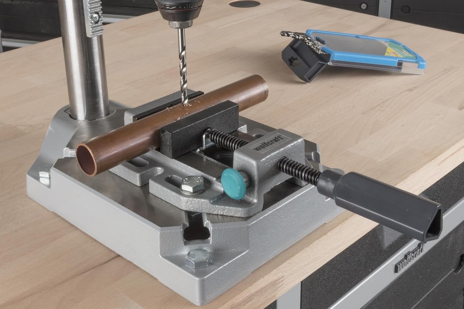 Wolfcraft Machineklem met Snelverstelling - 80 mm Klembereik