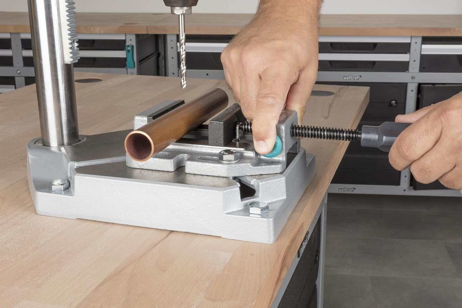 Wolfcraft Machineklem met Snelverstelling - 80 mm Klembereik