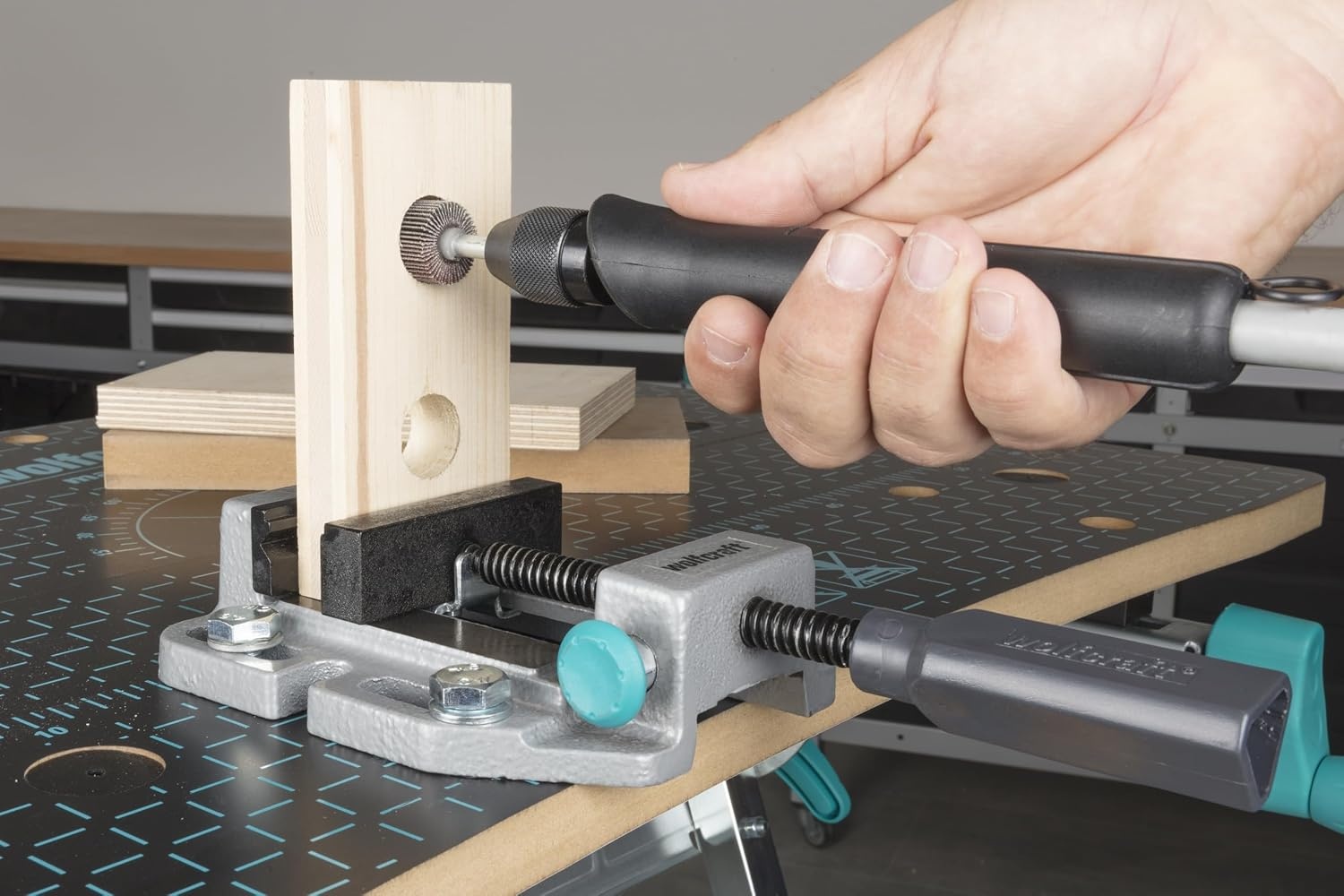 Wolfcraft Machineklem met Snelverstelling - 80 mm Klembereik