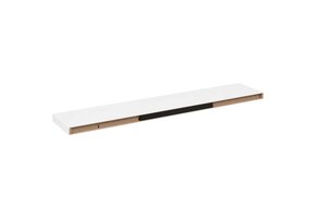 Zwevende Wandschap 120cm Hoogglans Wit - 39% Korting