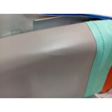 vidaXL Gymnastiekmat met pomp opblaasbaar 60x100x10 cm PVC groen