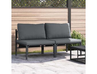 vidaXL Stalen Buitenbank Antraciet 160x80 cm - 35% Korting