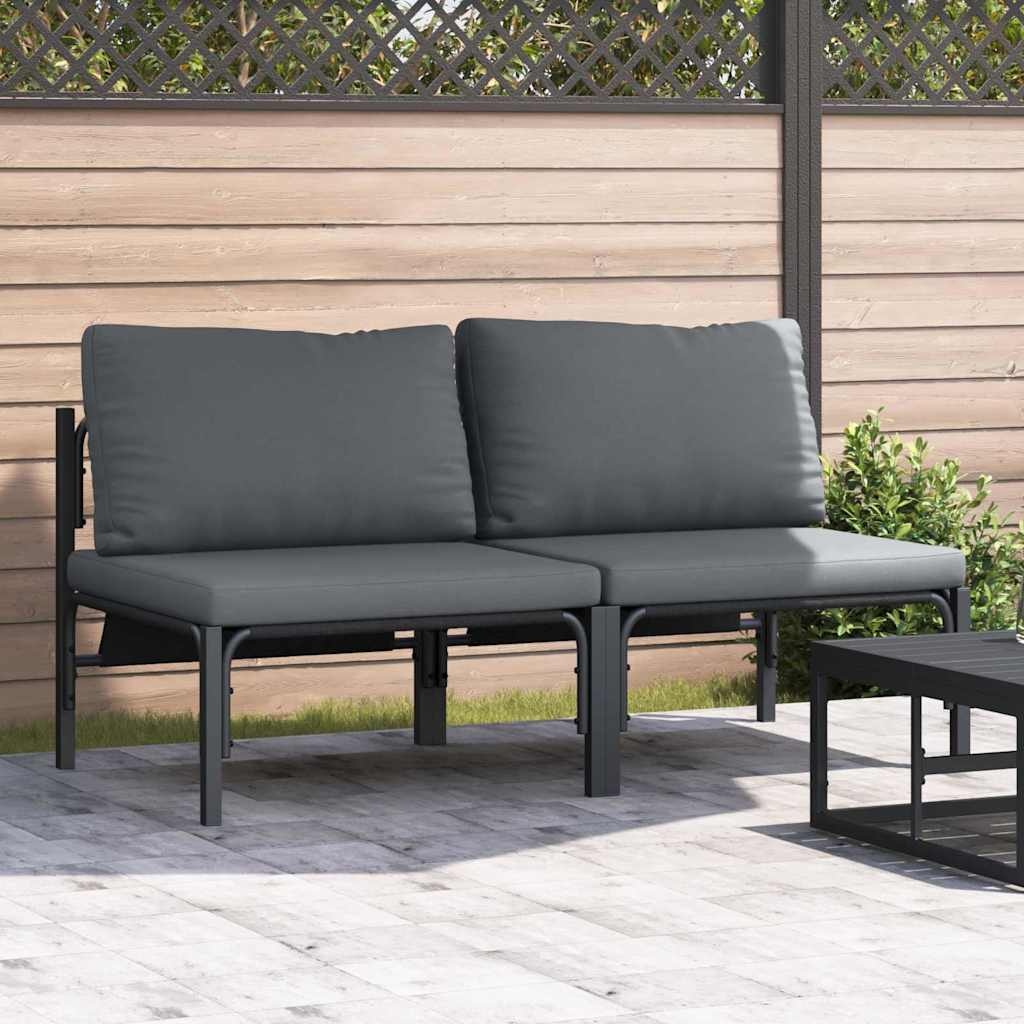 vidaXL Stalen Buitenbank Antraciet 160x80 cm - 35% Korting