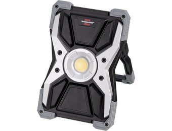 Brennenstuhl RUFUS Oplaadbare LED-bouwlamp - 30W - 3000 Lumen - Zilver
