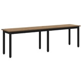 vidaXL Bank Artisanaal eiken 160 x 35 x 45 cm Bewerkt hout