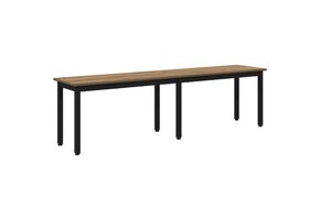 Eiken Eettafelbank Artisanaal 160x35x45 cm - 34% Korting