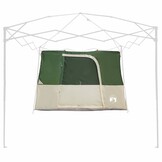 vidaXL Tent met dak Anders Groen en Zwart