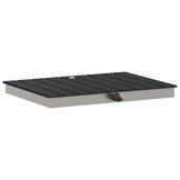 vidaXL Tuin vloershower WPC en RVS 201 Antraciet