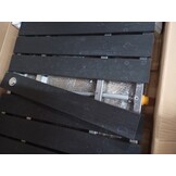 vidaXL Tuin vloershower WPC en RVS 201 Antraciet