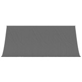 vidaXL Luifel uittrekbaar 300x150 cm stof en staal antracietkleurig