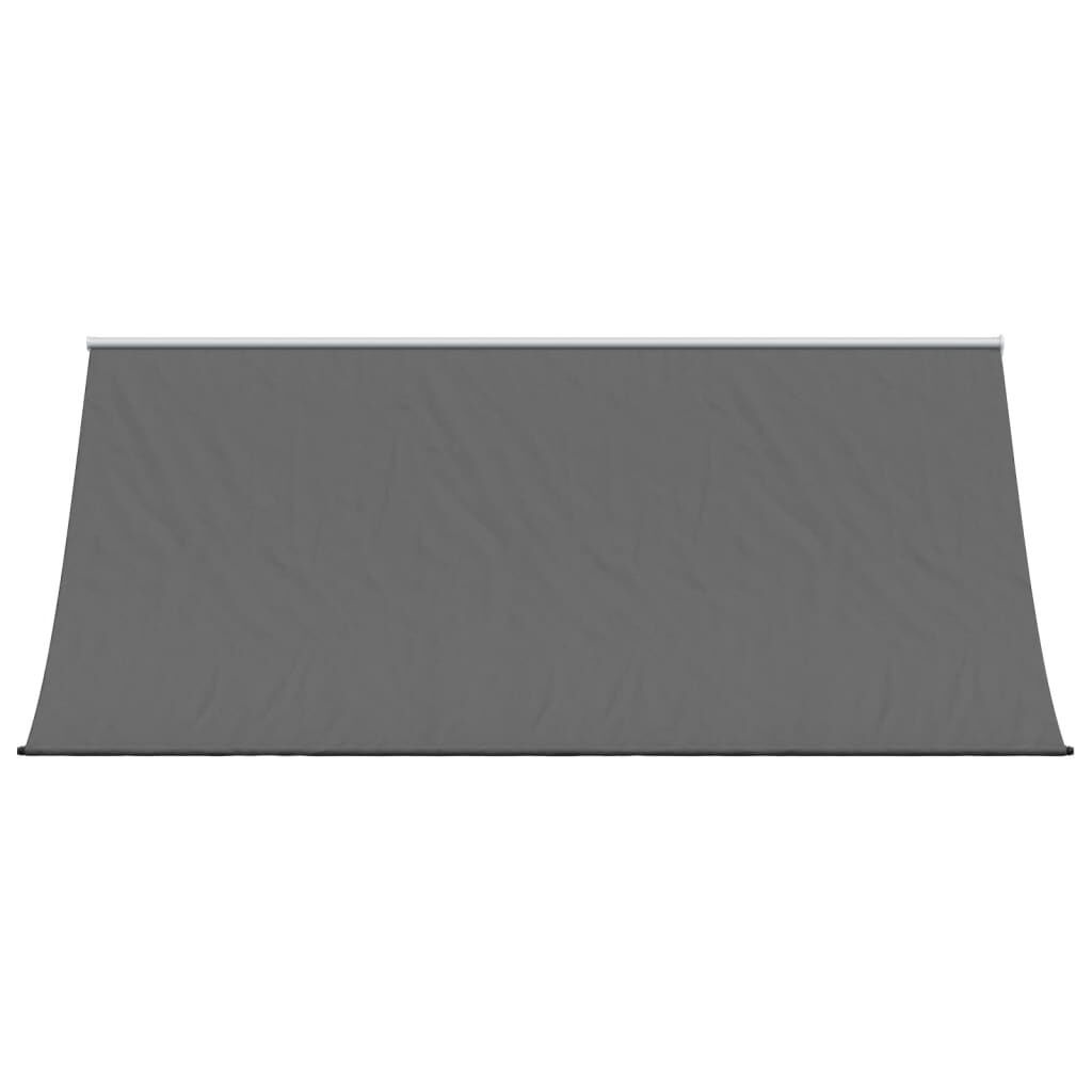 vidaXL Luifel uittrekbaar 300x150 cm stof en staal antracietkleurig