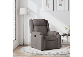 Verstelbare Fauteuil Stoffen Taupe - 41% Korting