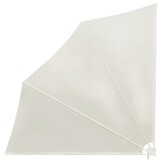 vidaXL Balkonscherm inklapbaar 140x140 cm crème