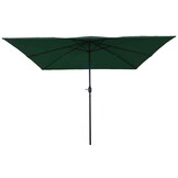 vidaXL Tuinparasol 295 x 295 x 245 cm Polyester en staal Groen