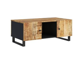 vidaXL Salontafel 100x54x40 cm massief mangohout en bewerkt hout