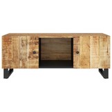 vidaXL Salontafel 100x54x40 cm massief mangohout en bewerkt hout