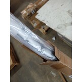 vidaXL Rolgordijn verduisterend 140x230 cm stofbreedte 136,6 cm wit