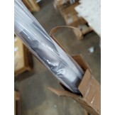 vidaXL Rolgordijn verduisterend 140x230 cm stofbreedte 136,6 cm wit