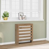 vidaXL Radiatorombouw 78x20x82 cm bewerkt hout artisanaal eikenkleur