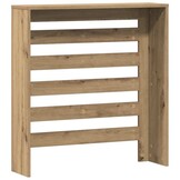 vidaXL Radiatorombouw 78x20x82 cm bewerkt hout artisanaal eikenkleur