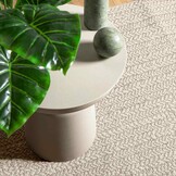 vidaXL Vloerkleed ZIZUR room binnen en buiten 120x120 cm jute look