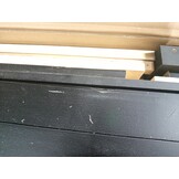 vidaXL Tuinbox 101x50,5x46,5 cm massief grenenhout zwart