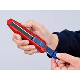 KNIPEX CutiX Universeel mes in blister 165 mm, 90 10 165 BK