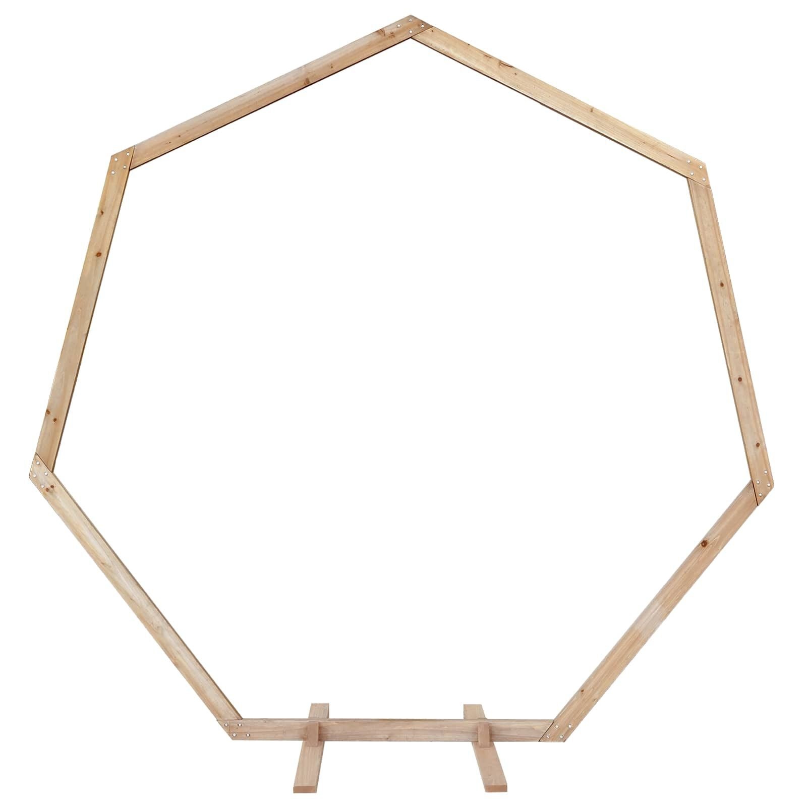 vidaXL Trouwrand Licht Bruin 221 x 92 x 216 cm Massief grenenhout