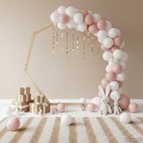 vidaXL Trouwrand Licht Bruin 221 x 92 x 216 cm Massief grenenhout