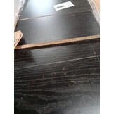 vidaXL Wandplank 2 st Zwart eiken 30 x 15 x 100 cm Bewerkt hout