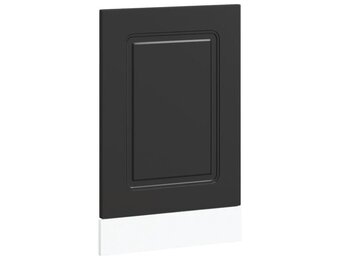 vidaXL Vaatwaspaneel Kalmar 45x1,5x57 cm bewerkt hout zwart