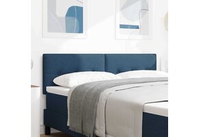 Hoofdbord Blauw Stof 144 cm - 33% Korting