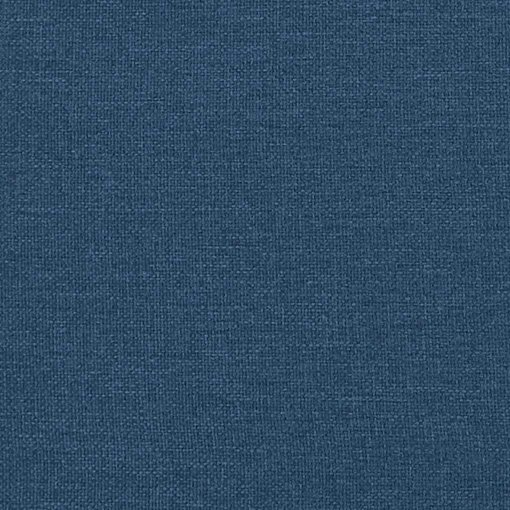 vidaXL in hoogte verstelbaar hoofdbord Blauw 144 cm Stof