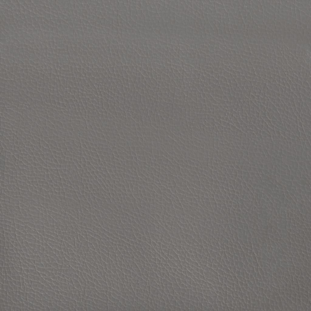 vidaXL Hoofdbord 90x5x78/88 cm kunstleer grijs
