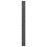 vidaXL Eettafelpoten 2 st U-vormig 100x(72-73) cm staal antraciet