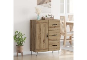 Dressoir Eikenlook 69,5x34x90 cm - 59% Korting