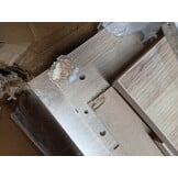 vidaXL Dressoir Artisan Eik 69,5 x 34 x 90 cm Geconstrueerd hout