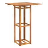 vidaXL Bistrotafel 75x75x110 cm massief acaciahout