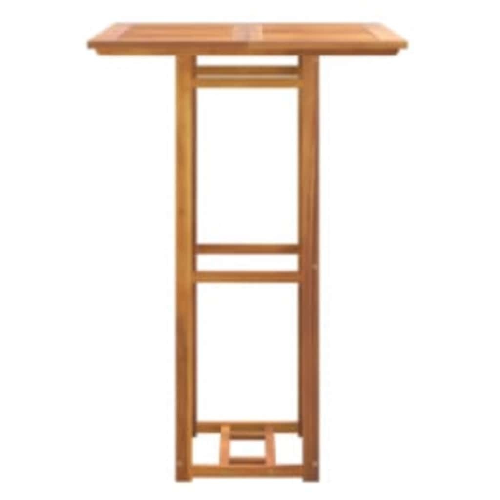 vidaXL Bistrotafel 75x75x110 cm massief acaciahout