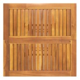 vidaXL Bistrotafel 75x75x110 cm massief acaciahout