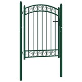 vidaXL Tuinpoorten EMMEN 104 x 98,5 cm Vergrendelbaar