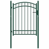 vidaXL Tuinpoorten EMMEN 104 x 98,5 cm Vergrendelbaar