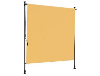 vidaXL Buiten Rolgordijn Zand 200 x 270 cm