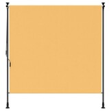 vidaXL Buiten Rolgordijn Zand 200 x 270 cm