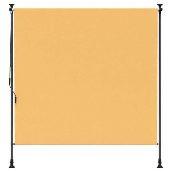 vidaXL Buiten Rolgordijn Zand 200 x 270 cm