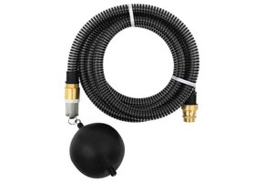 Zuigslang PVC Zwart 15m met Messing Koppelingen - 53% Korting!