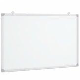 vidaXL Whiteboard magnetisch 100x60x1,7 cm aluminium