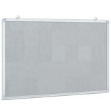 vidaXL Whiteboard magnetisch 100x60x1,7 cm aluminium