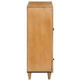 Hoge Kast van Massief Mango Hout - 60x33x100 cm (35% Korting)