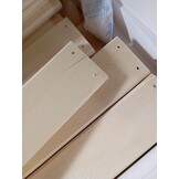vidaXL Bedframe zonder matras massief grenenhout wit 140x200 cm